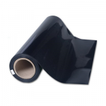 Decal ép nhiệt PVC mầu đen - P021